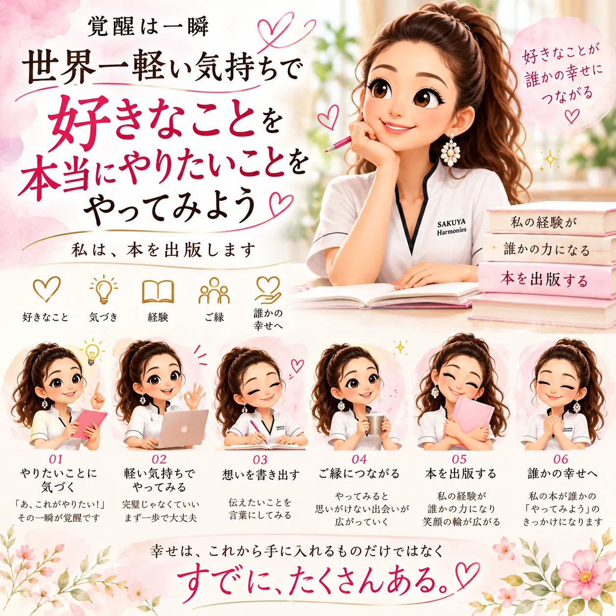 覚醒は一瞬。世界一軽い気持ちで、本当にやりたいことをやってみよう